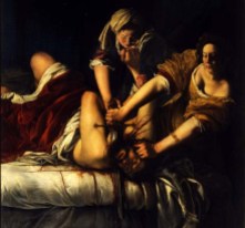 Artemisia Gentileschi, "Giuditta che decapita Oloferne" (1620)