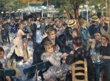 Pierre-Auguste Renoir, "Bal au moulin de la Galette" (1876)